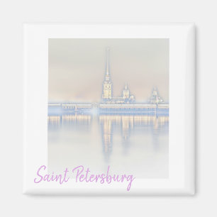 Saint-Pétersbourg Russie City View Magnet paysager