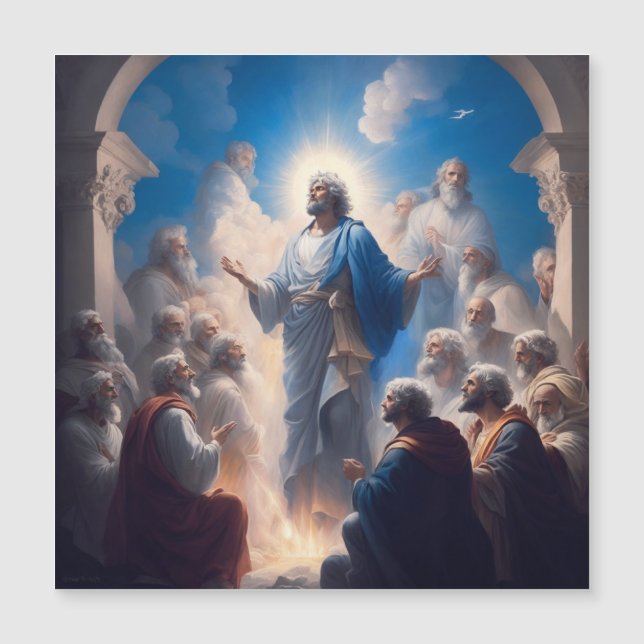 Saint Pierre parmi ses disciples (Devant)