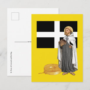Saint Piran de Cornwall (SAE 01) et sa carte de dr