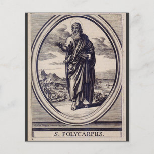 Saint Polycarpe de Smyrne martyr et Père de l'Égli