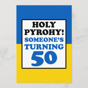 Saint Pyrohy ! Un Invitation ukrainien de 50 ans