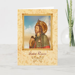 Saint Rocco - Carte de voeux vierge