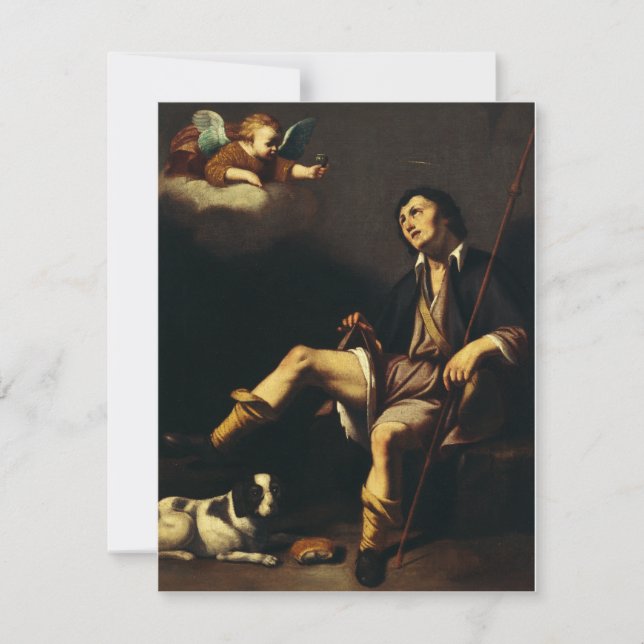 Saint Roch et l'Ange par Guy François (Devant)