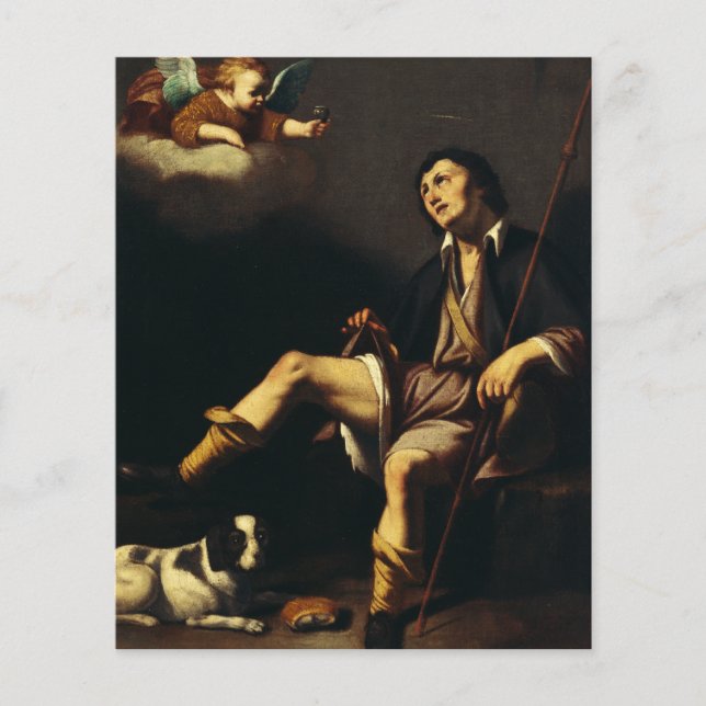 Saint Roch et l'Ange par Guy François (Devant)