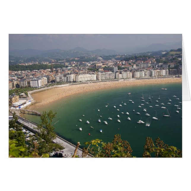 Saint-Sébastien, Espagne. La ville basque de San (Devant horizontal)