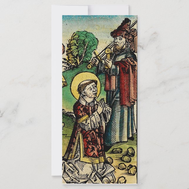 Saint Stephen Protomartyr Premier martyr (Devant)