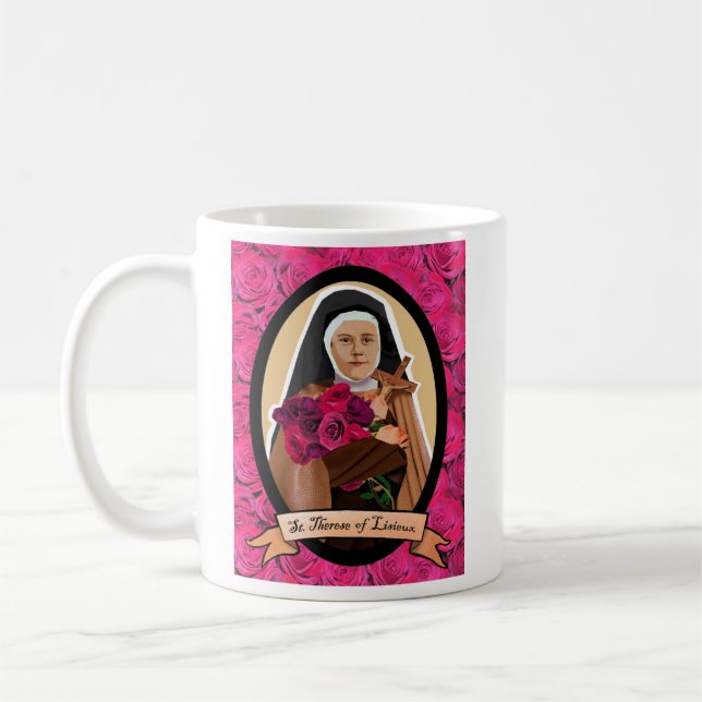 Saint Therese de tasse de Lisieux (Gauche)