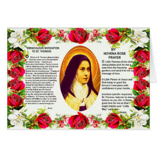 Saint Therese la petite fleur de Jésus