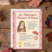 Saint Thérèse’s Douche des Roses Jeu de la Toussai