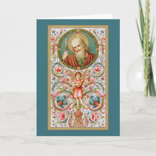 Saint Thomas l'apôtre (JMAS12) Carte de vœux vierg