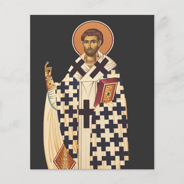 Saint Timothée, le premier évêque chrétien d'Éphès (Devant)