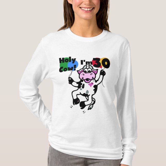 Saint Vache Je suis 30 T-shirts et cadeaux (Devant)