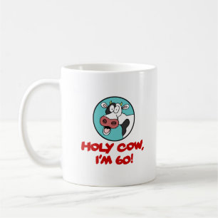 Saint Vache Je suis 60 Drôle Drôle Cartoon Mug