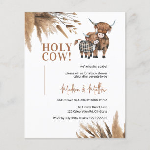 Saint-Vache Pampas Rustique Baby shower agricole I