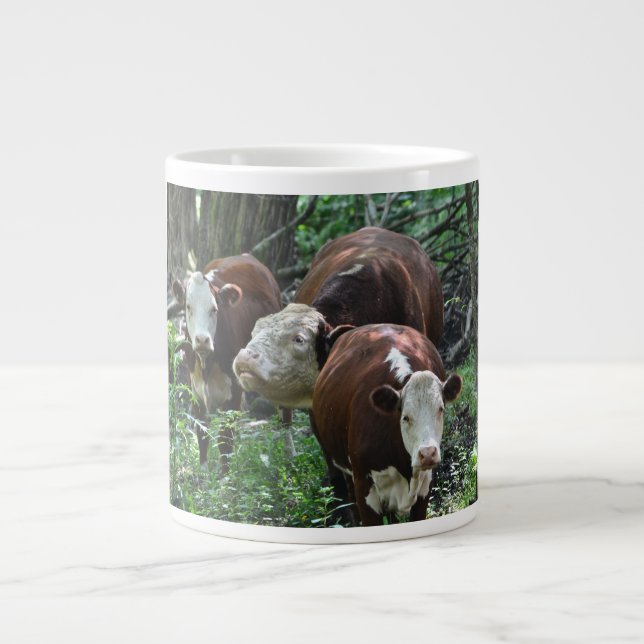 Saint Vache Vous avez 40 Anniversaire Mug (Devant)