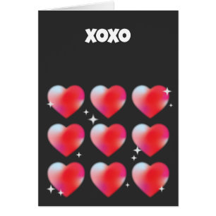 Saint Valentin aux coeurs rouges