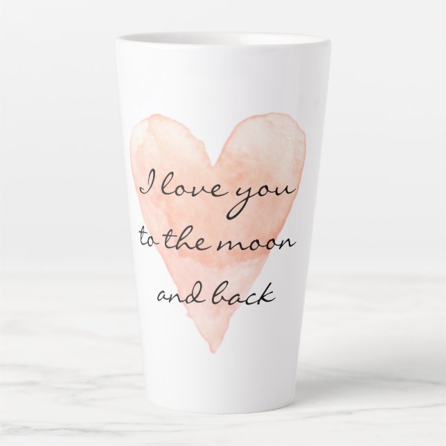 Saint Valentin cadeau de tasse - Vous aimez à la l (Devant)