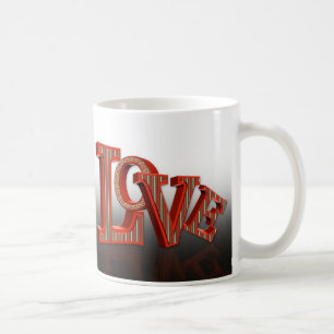 Saint Valentin cadeau LOVE mug