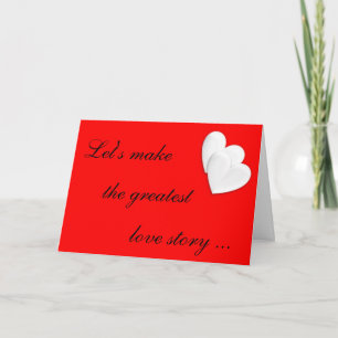 Saint Valentin, carte