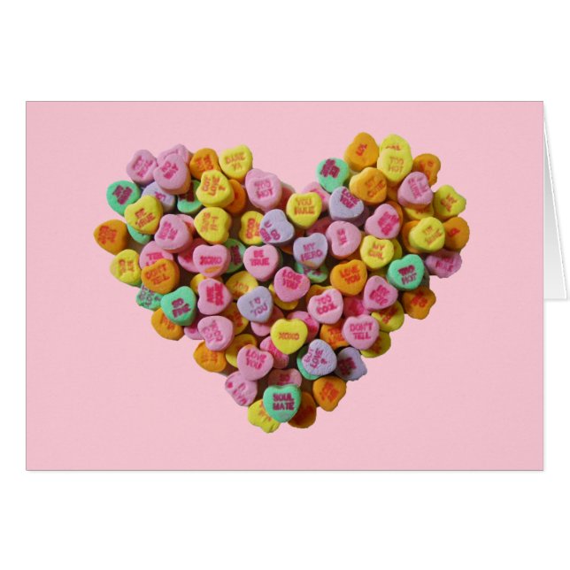 Saint Valentin Coeur de bonbons (Devant horizontal)