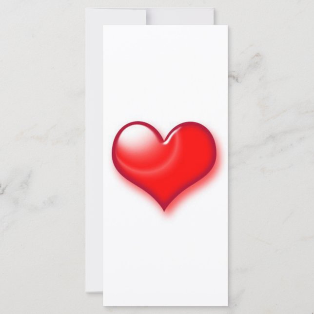 Saint Valentin Coeur rouge (Devant)