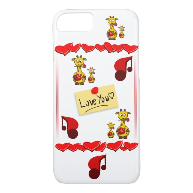 Saint Valentin coque iphone (Dos)