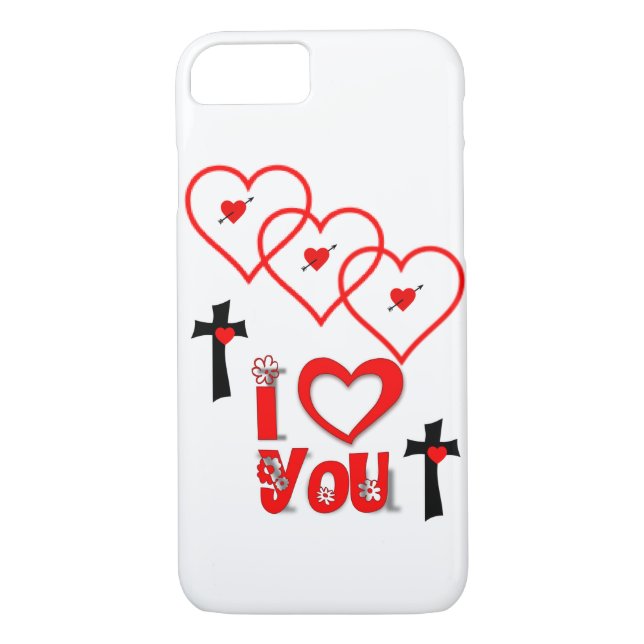 Saint Valentin coque iphone (Dos)