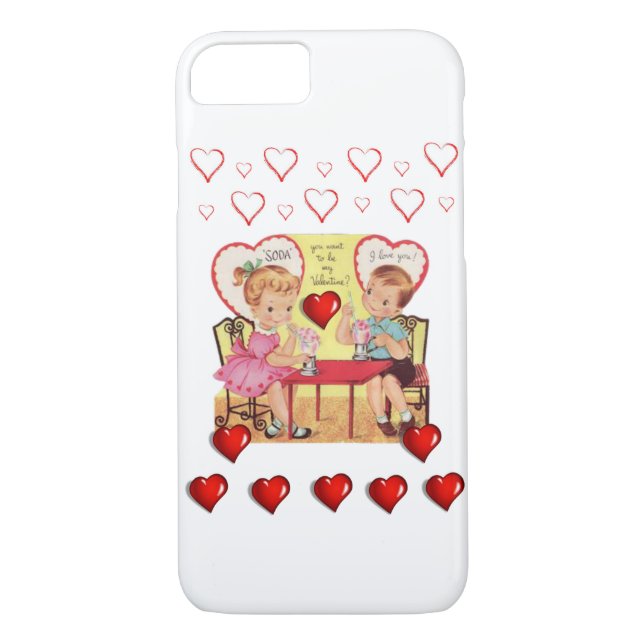 Saint Valentin coque iphone (Dos)