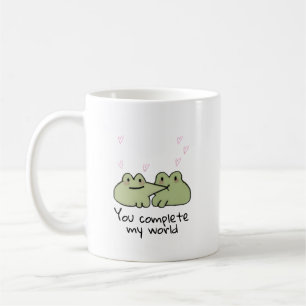 Saint Valentin Cute Frog Love Couple Mug