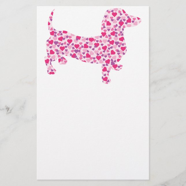 Saint Valentin Dachshund (Devant)