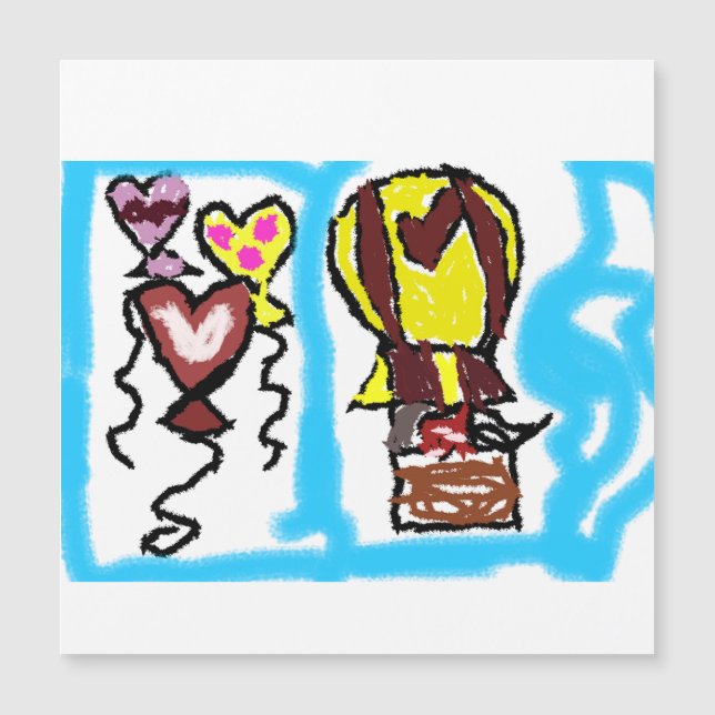 Saint-Valentin d'amour dans l'air  (Devant)