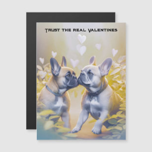 Saint Valentin drôle Amoureux de Bouledogues Franç