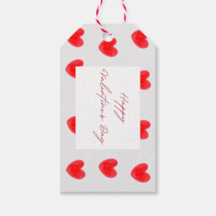 Saint Valentin, étiquettes cadeaux, amour, romanti