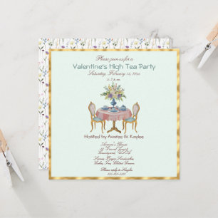 Saint-Valentin fête du thé