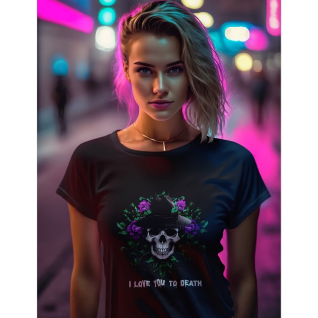 Saint-Valentin gothique amusant, T-shirt Valetines (Créateur téléchargé)