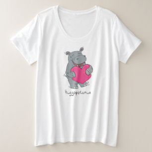 Saint-Valentin Hippo mignonette enfants