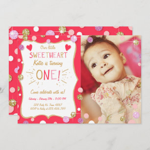 Saint Valentin Invitation Anniversaire Little Swee
