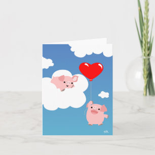 Saint Valentin : Les ailes de l'amour carte pour n