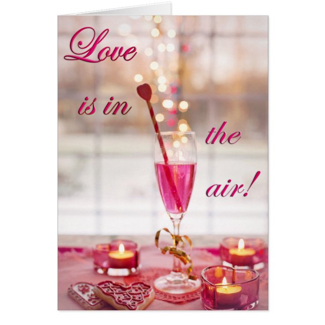 Saint Valentin Mariage Love Champagne (Devant)