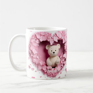 Saint Valentin Mug 3D- Ours en peluche
