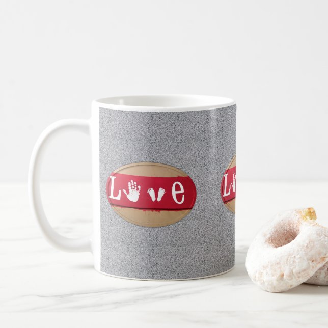 Saint Valentin Mug Mugs (Avec donut)