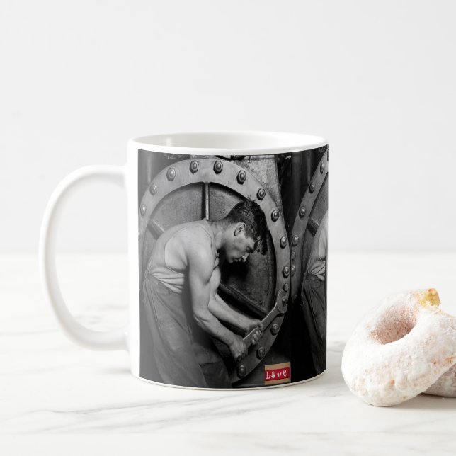 Saint Valentin Mug Mugs (Avec donut)