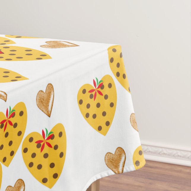 Saint Valentin Nappe Coeurs Polkadot (In Situ)