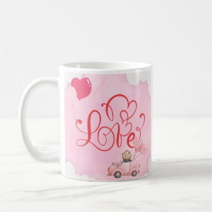 Saint Valentin Ours Pink Mug
