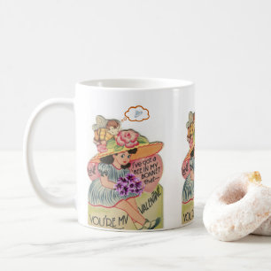 Saint-Valentin Penser Fiançailles Ring Mugs