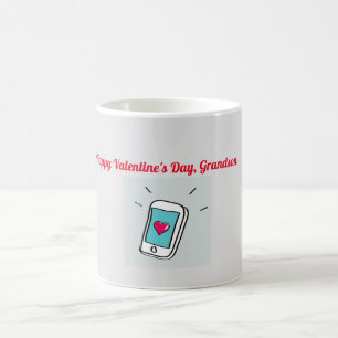 Saint-Valentin Petit-fils café Mug