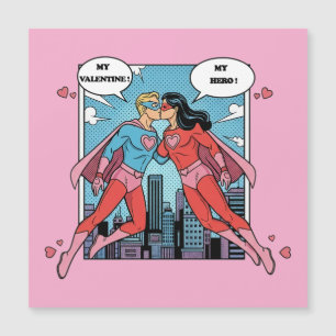 Saint-Valentin Super-héros Amour Cœur Nom personna