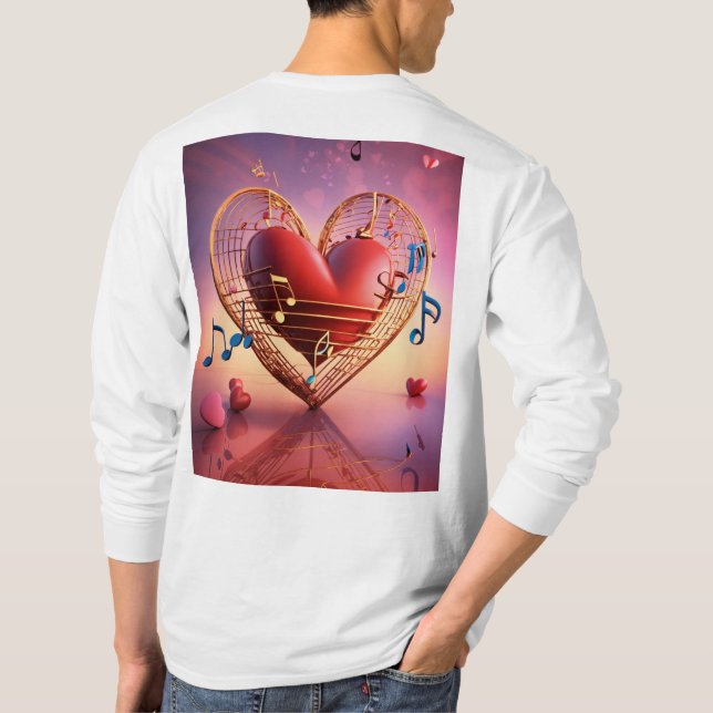 Saint Valentin T-Shirt (Dos)
