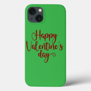 Saint Valentin Texte iPhone 13 Coque