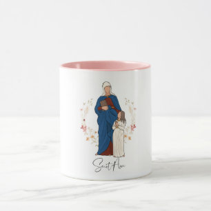 Sainte Anne, Mug catholique au café